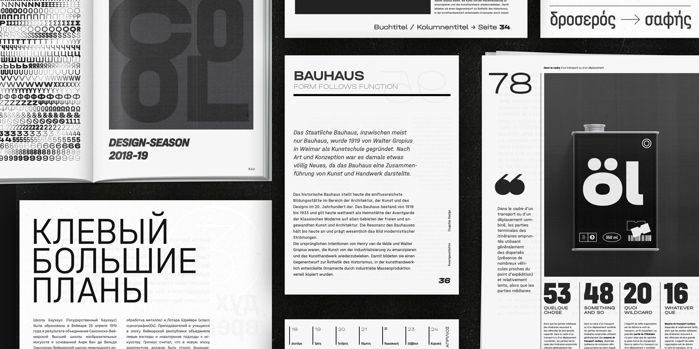 Halvar Breitschrift BlkSlanted Font preview